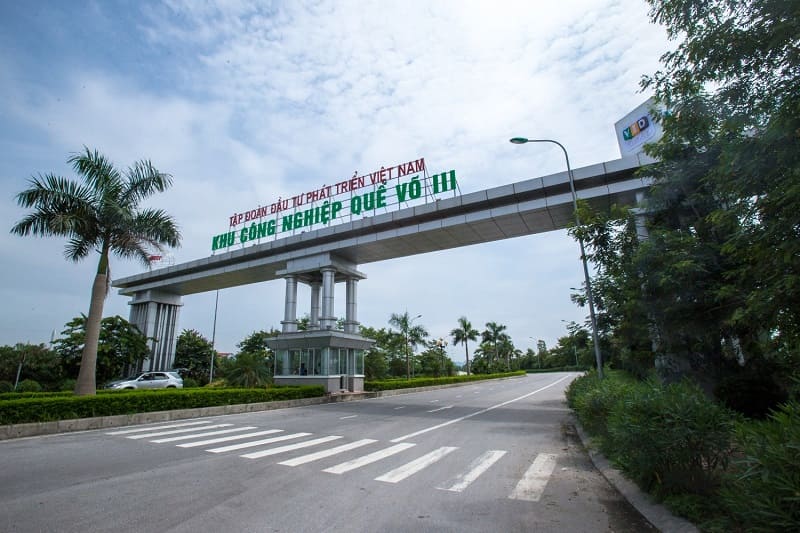cổng chào khu công nghiệp quế võ 2