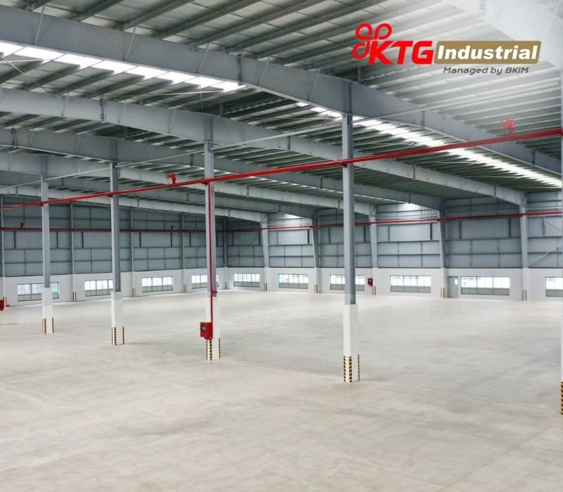 Bên trong nhà xưởng KTG Industrial