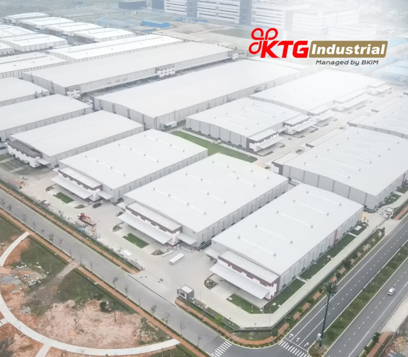 nhà xưởng công nghiệp xây sẵn tại KTG Industrial