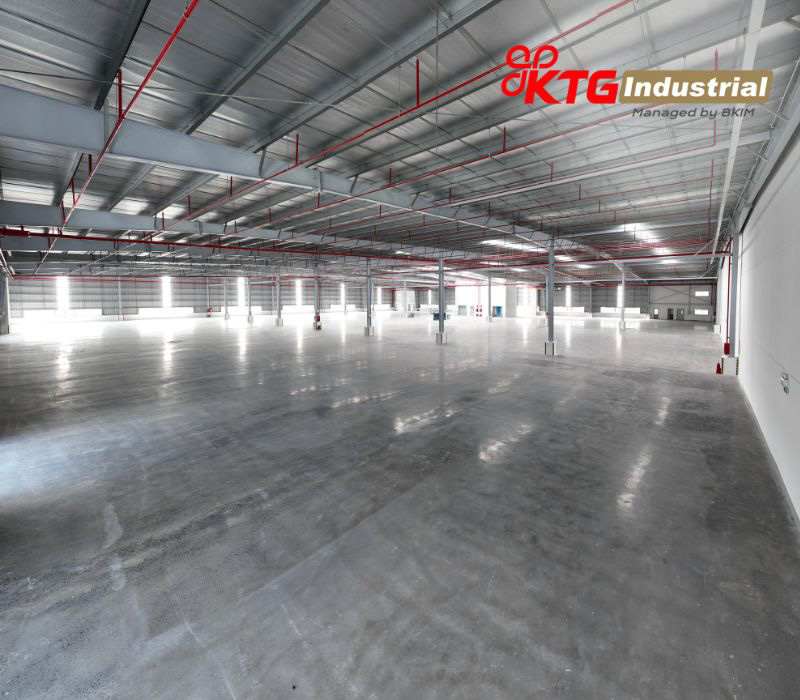 Inside KTG industrial factory
