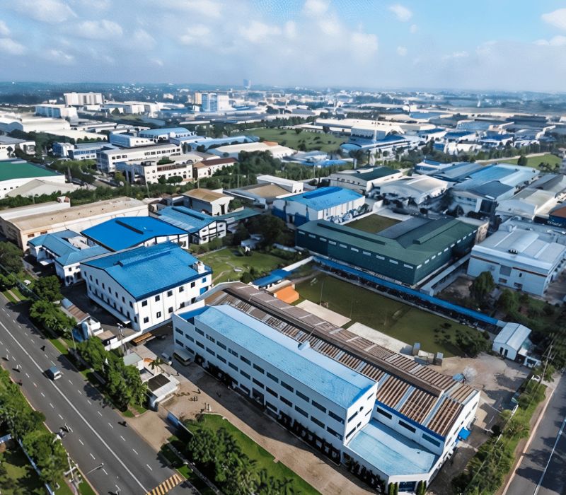Panorama of industrial cluster