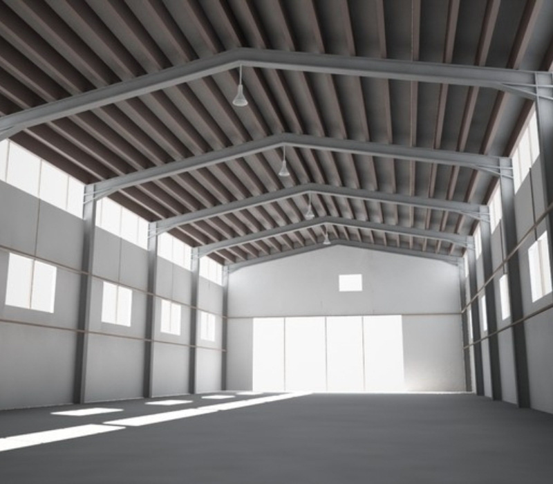 Inside the small factory