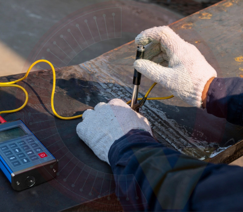 Check factory metal hardness
