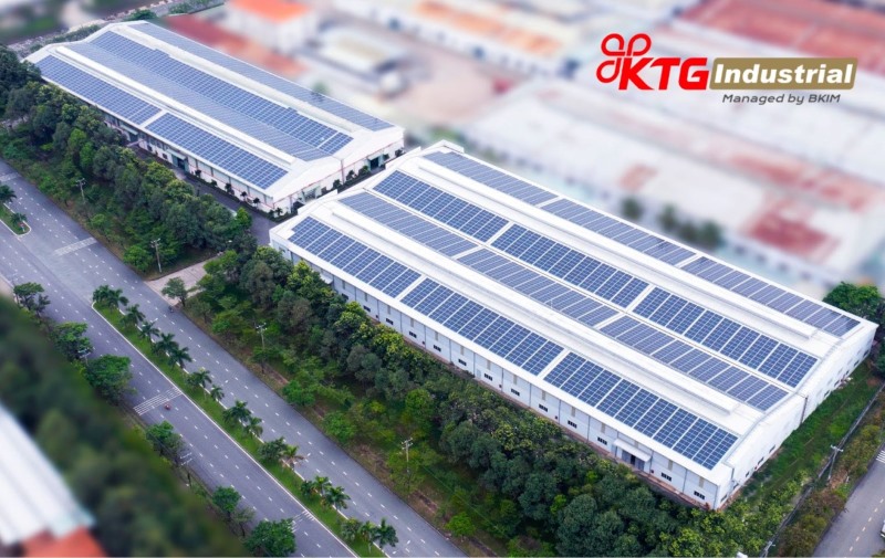 Pre-built factory of KTG Industrial Tam Phuoc B