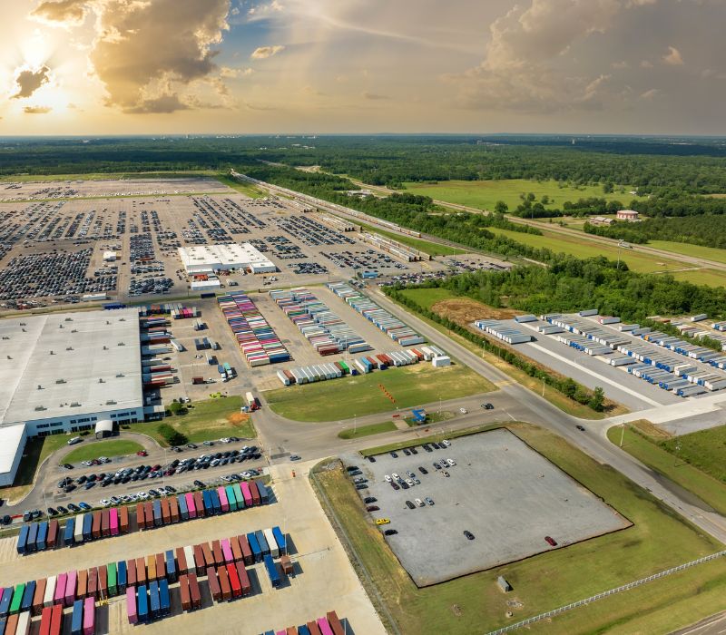 Industrial park in Binh Duong