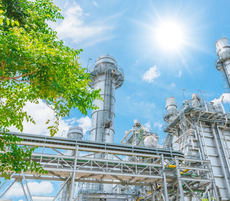 Industrial park factories