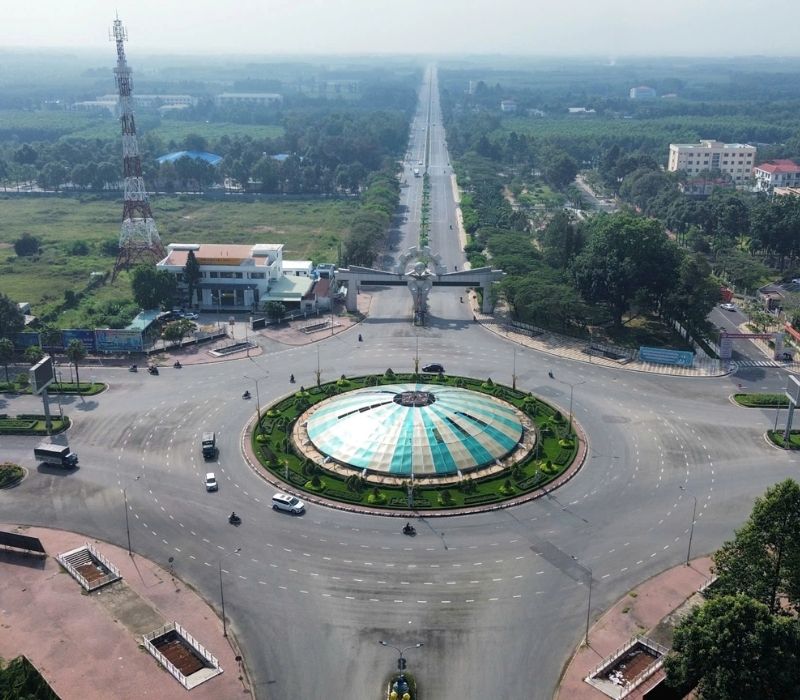 Nhon Trach's transportation infrastructure