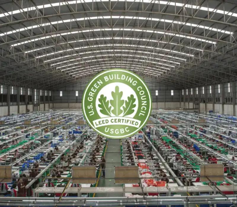 LEED-certified green factories