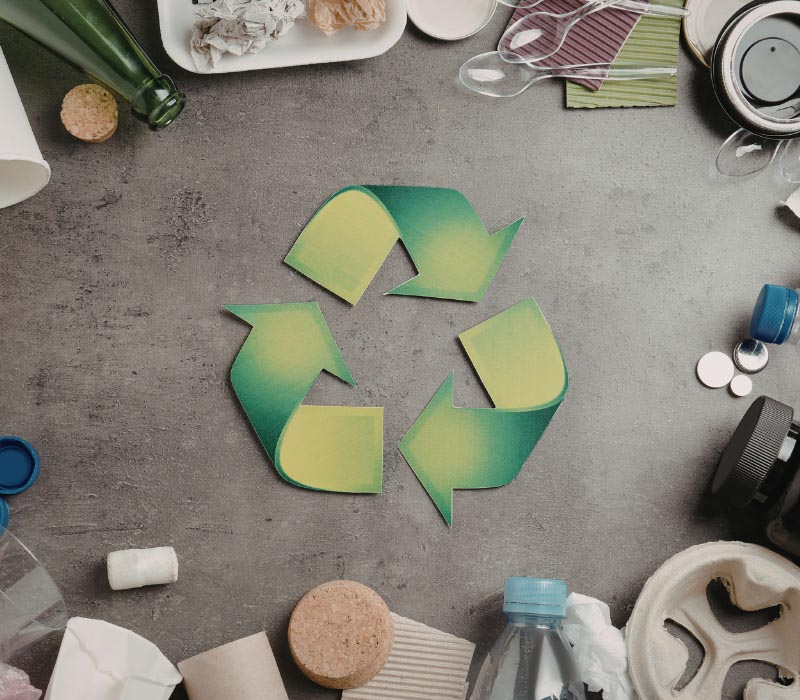 Recycled materials