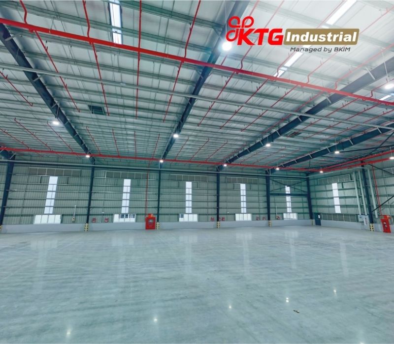 Bên trong nhà xưởng KTG Industrial