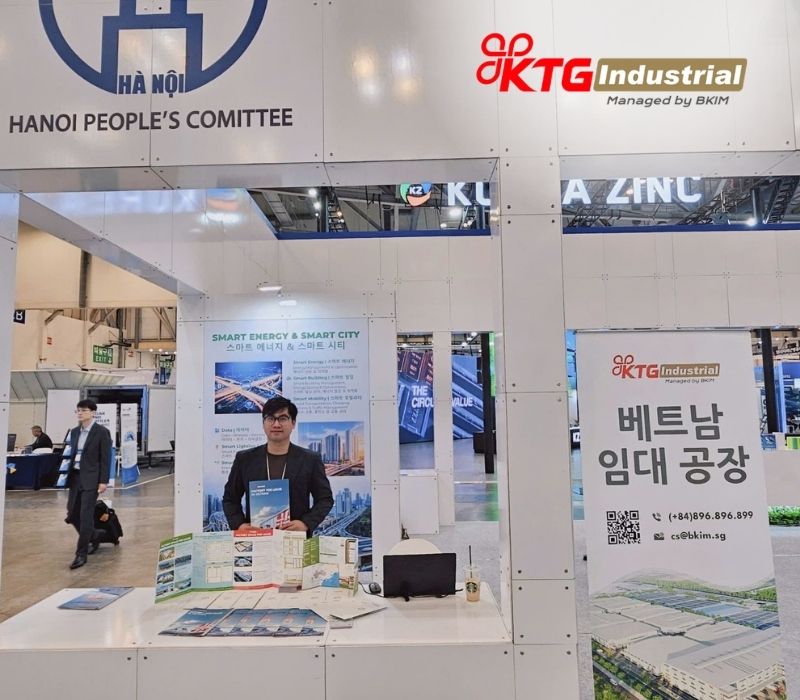 KTG Industrial tại ENTECH Busan 